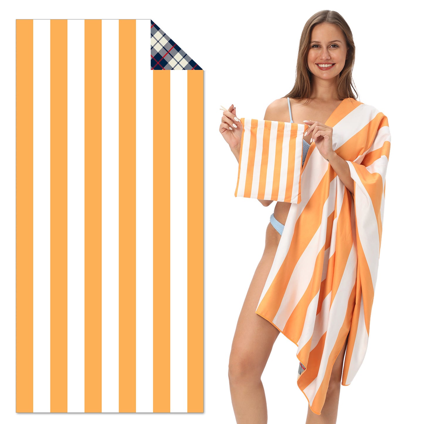 The "Not Sandy" Towel - Yellow
