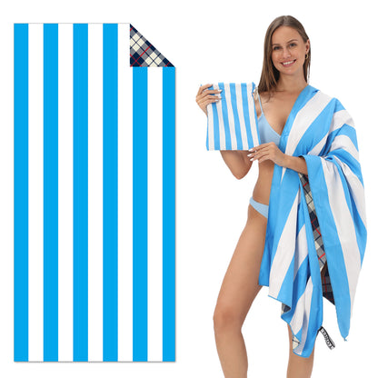 The "Not Sandy" Towel - Blue